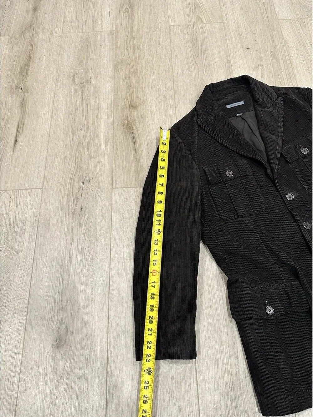 John Varvatos Collection Jacquard Corduroy Jacket Blazer 48EU/38US Made In Italy
